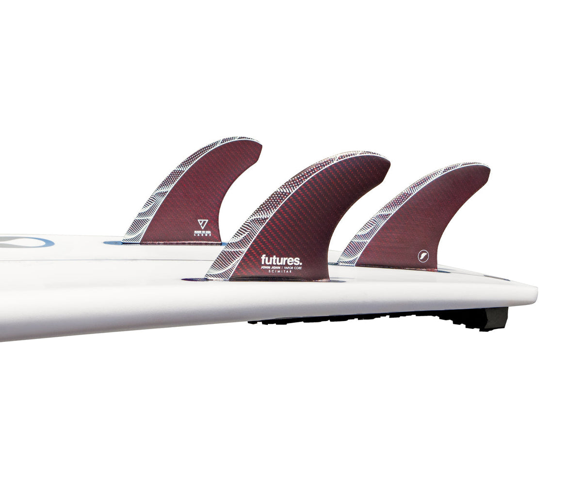 John John Florence Scimitar Vapor Core (L) - Neutral Surf Fins